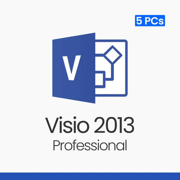 Microsoft Visio 2013 Professional – Lifetime License for 5 PCs