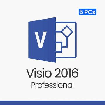 Microsoft Visio 2016 Professional – Lifetime License for 5 PCs