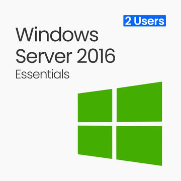 Windows Server 2016 Essentials – Lifetime License for 2 Users