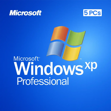Windows XP Professional – Lifetime License for 5 PCs