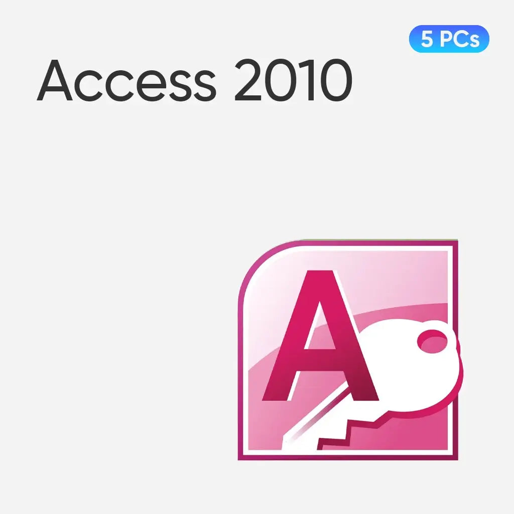 Microsoft Access 2010 for 5 PCs