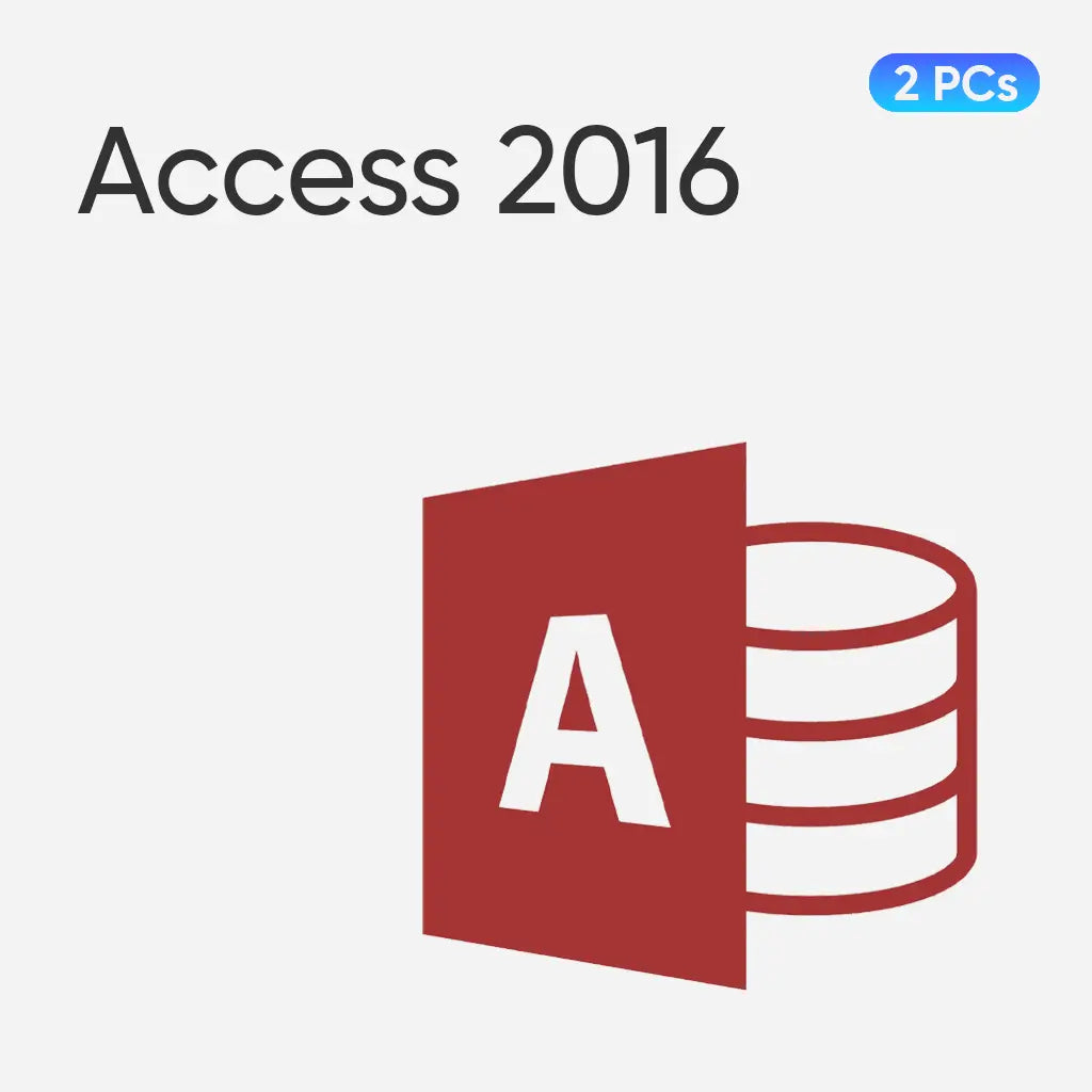 Microsoft Access 2016 for 2 PCs