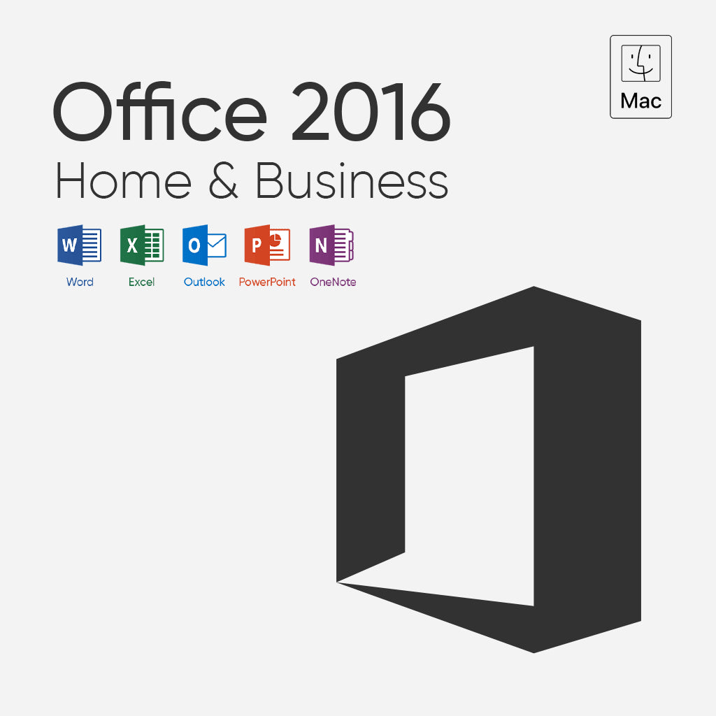 Microsoft Office 2016 Home & Business for 1 Mac