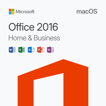 Microsoft Office 2016 Home & Business for Mac – Lifetime License