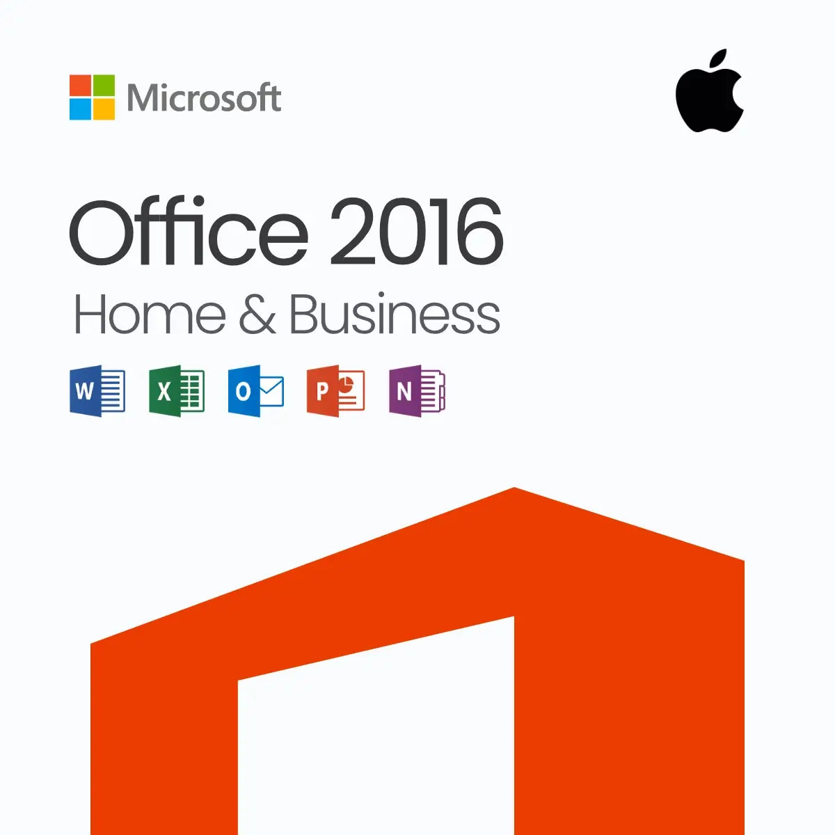 Microsoft Office 2016 Home & Business for Mac – Lifetime License