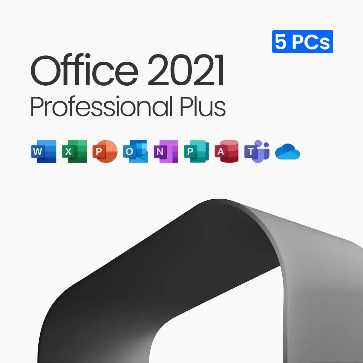 Microsoft Office 2021 Professional Plus – Lifetime License for 5 PCs