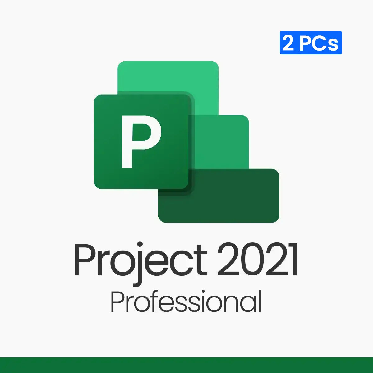 Microsoft Project 2021 Professional – Lifetime License for 2 PCs