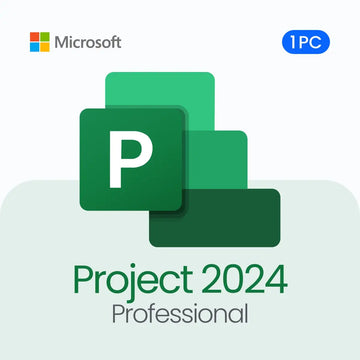 Microsoft Project 2024 Professional – Lifetime License for 1 PC