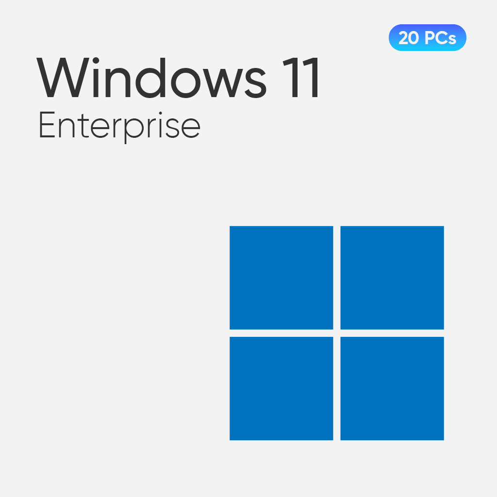 Windows 11 Enterprise for 20 PCs