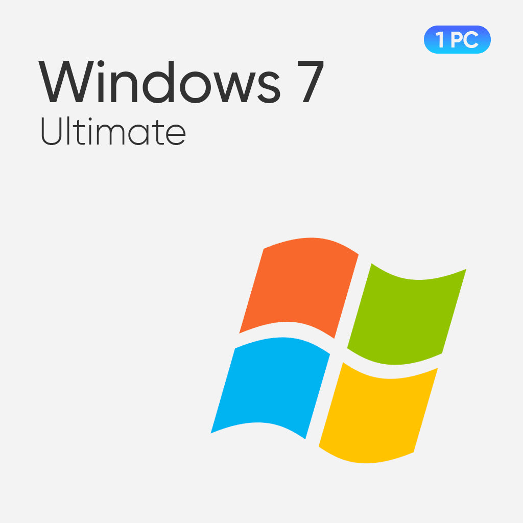 Windows 7 Ultimate for 1 PC