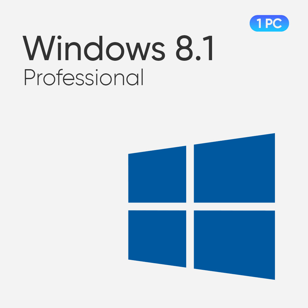 Windows 8.1 Professional for 1 PC