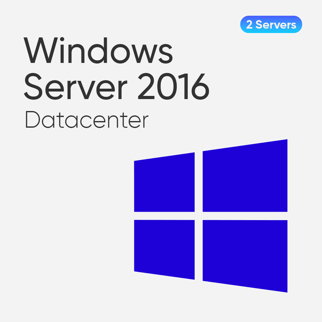 Windows Server 2016 Datacenter for 2 Servers