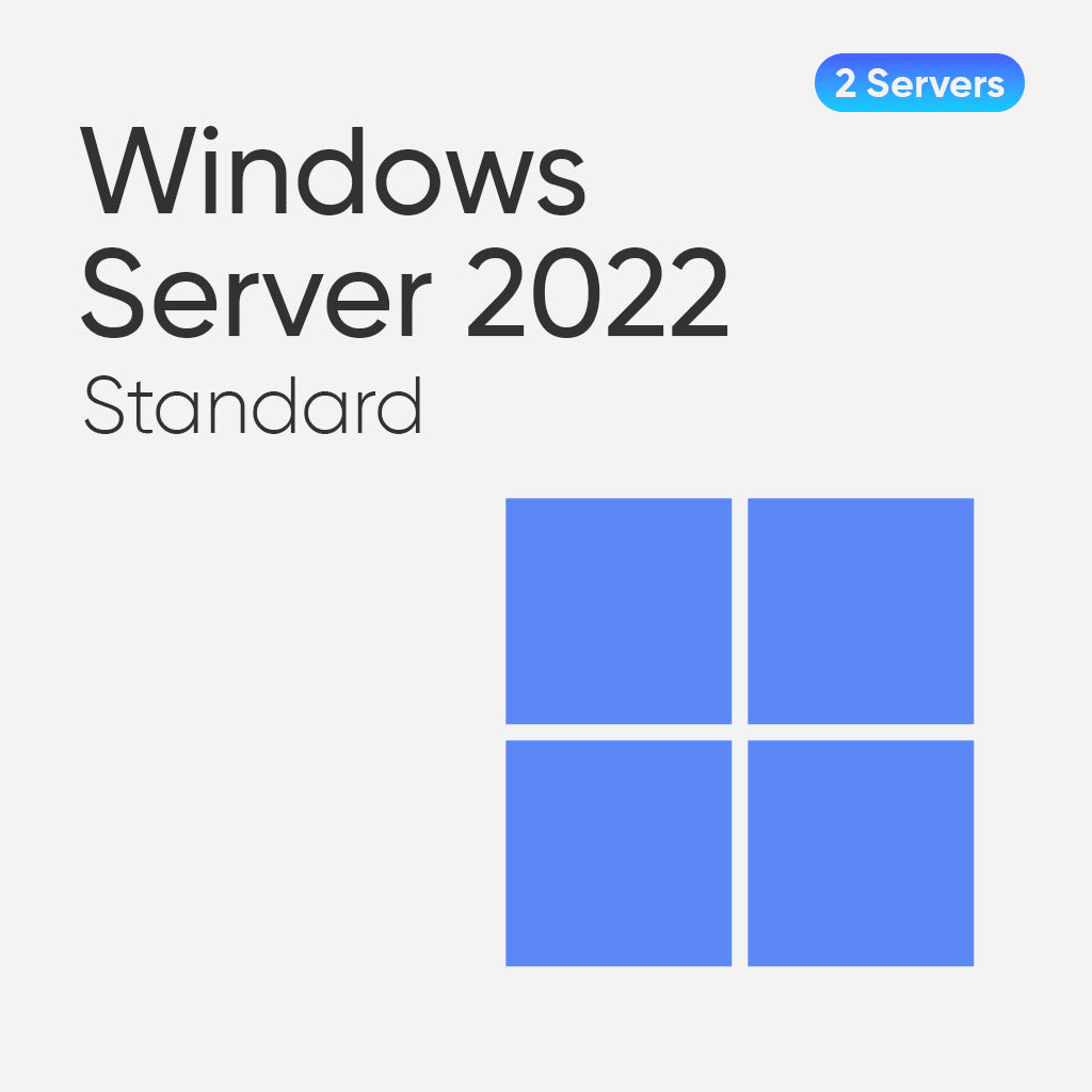 Windows Server 2022 Standard for 2 Servers