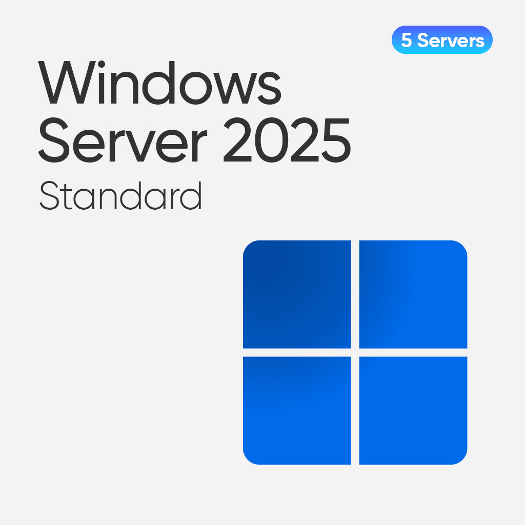 Windows Server 2025 Standard for 5 Servers