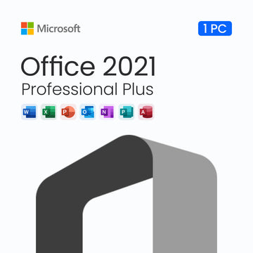 Microsoft Office 2021 Professional Plus – Lifetime License for 1 PC