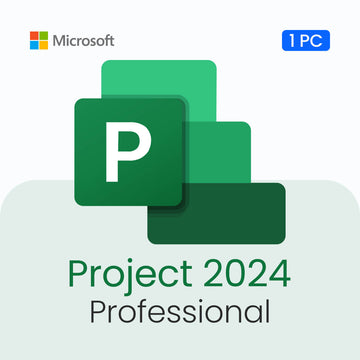 Microsoft Project 2024 Professional – Lifetime License for 1 PC